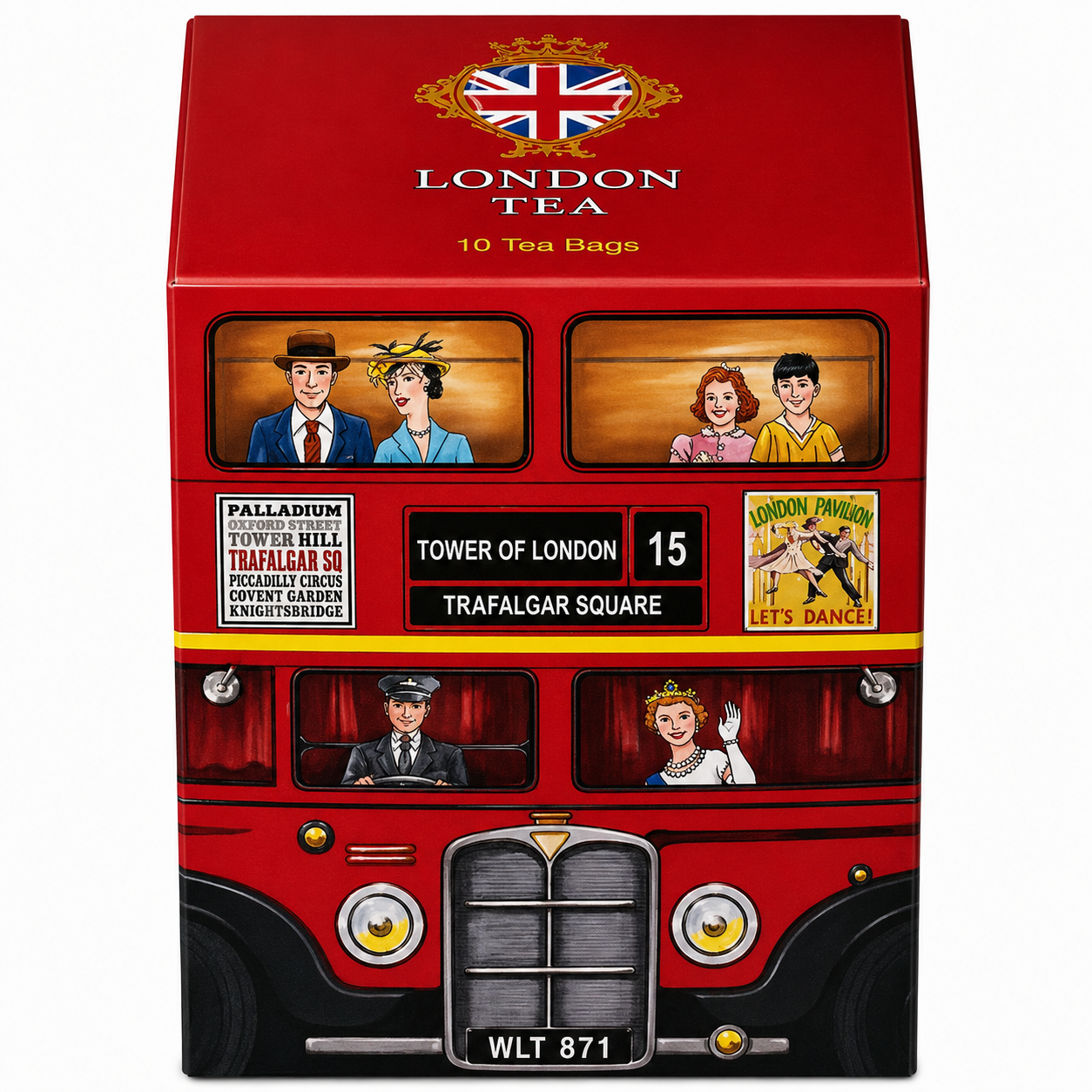 New English Teas London Tea 10's 20g London Sight Box