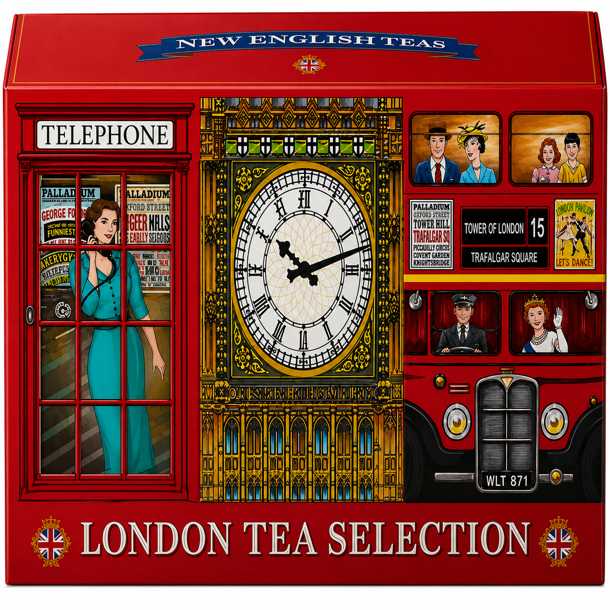 New English Teas English Sights Triple Pack 36g