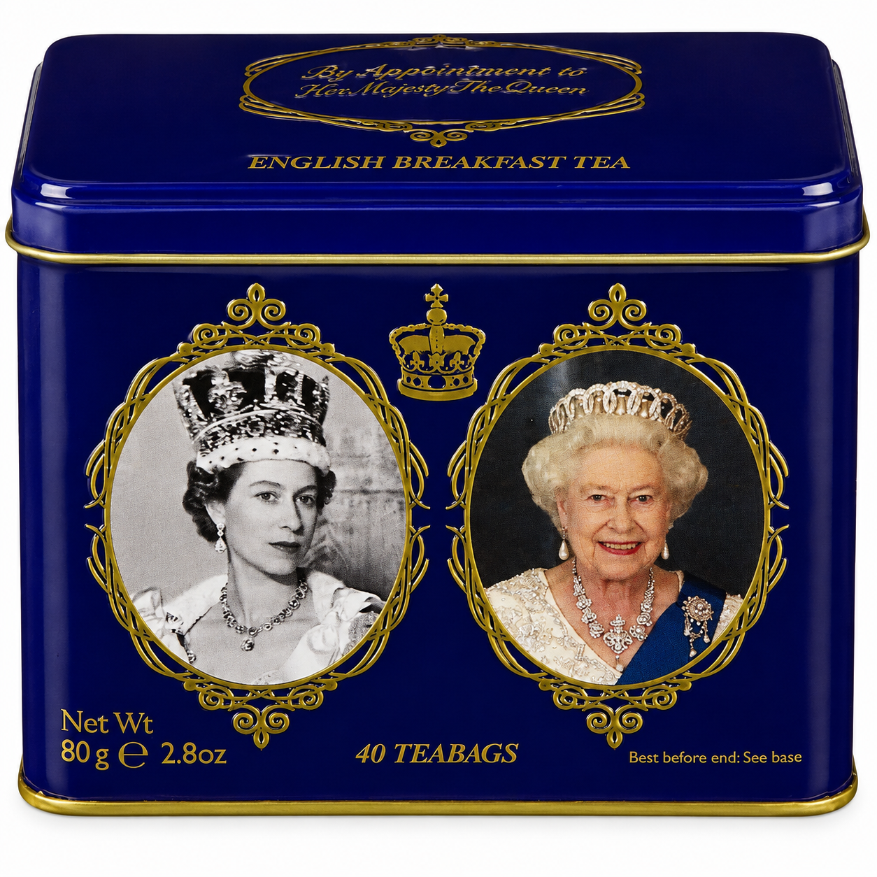 New English Teas Queen Elizabeth II Tin 80g