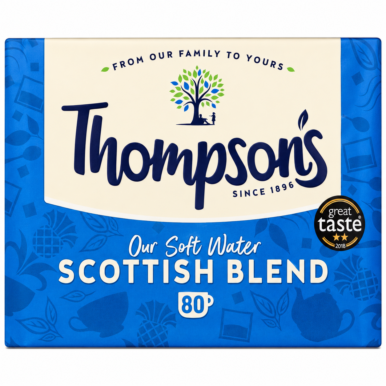 Thompson's Scottish Blend Tea 80's 250g