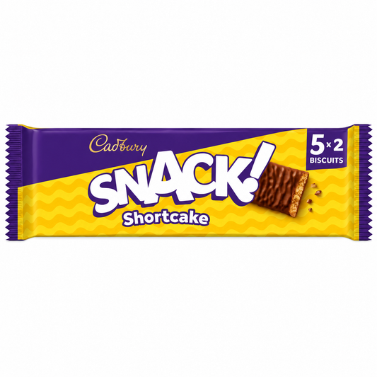 Cadbury Snack Shortcake 5 Pack 100g