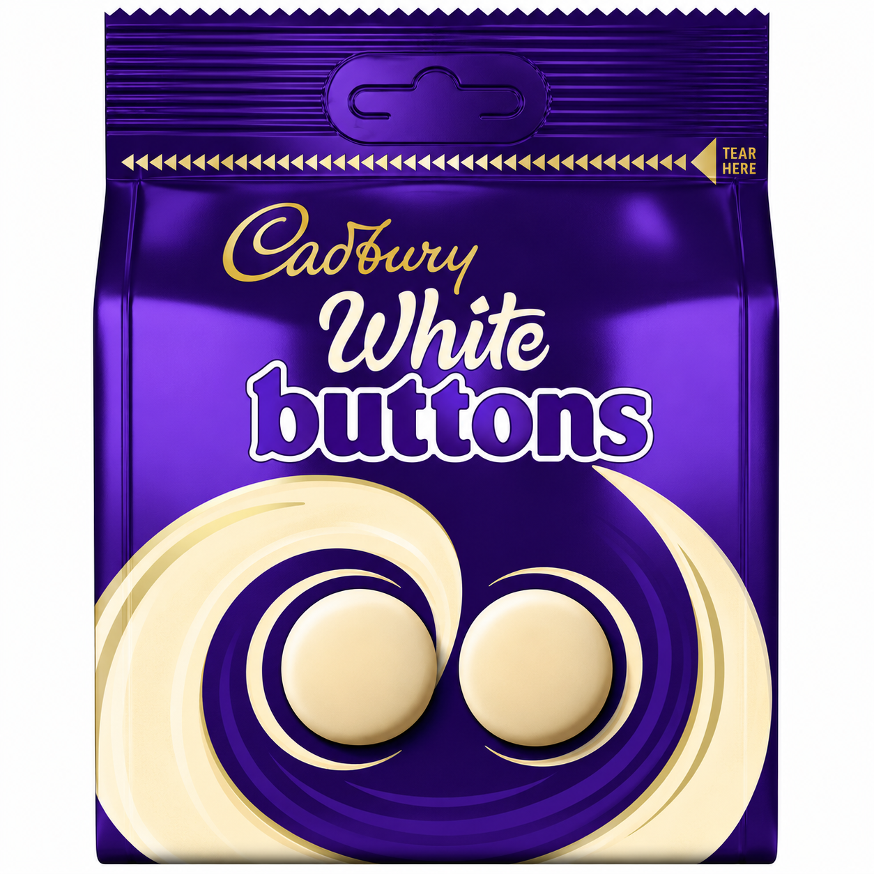 Cadbury White Giant Buttons 100g