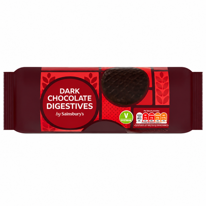 Sainsbury's Dark Chocolate Digestives 300g