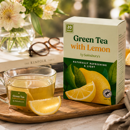 Sainsbury's Green Tea With Lemon 20's 38g