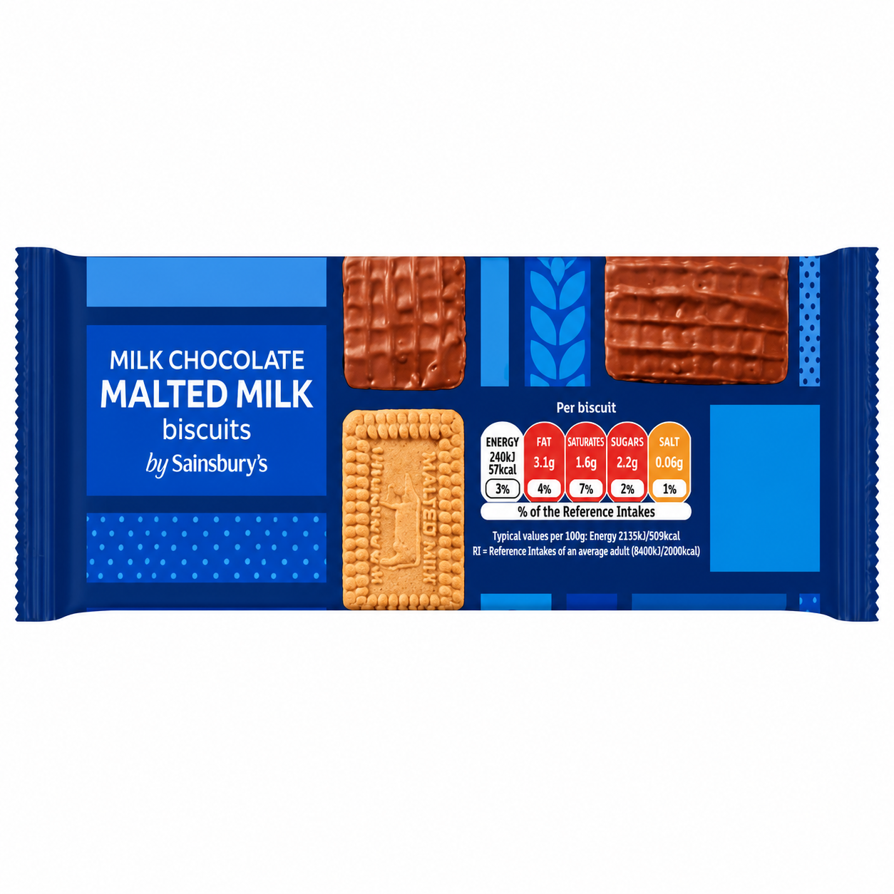Sainsbury's Chocolate Malted Milks 250g