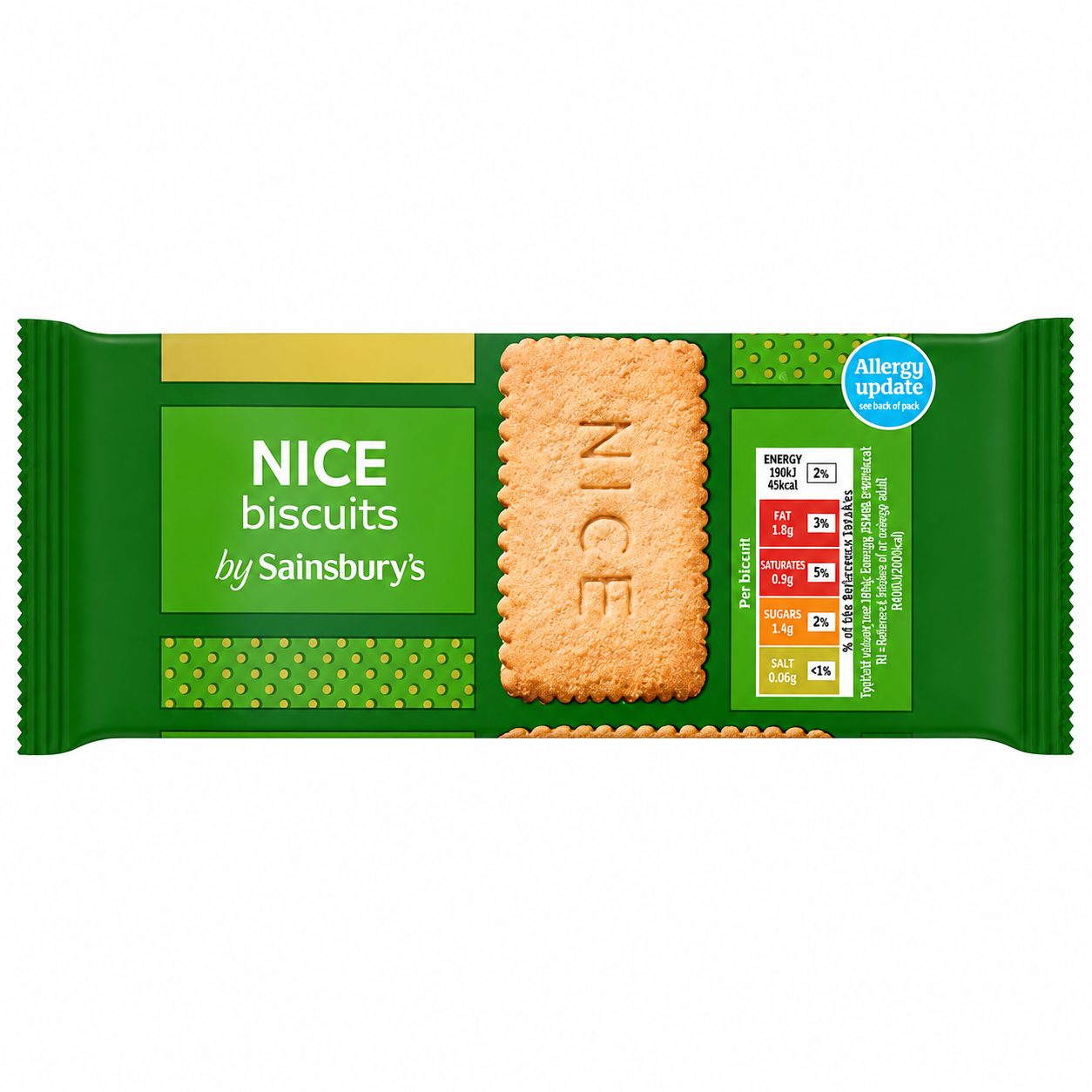 Sainsbury's Nice Biscuits 200g