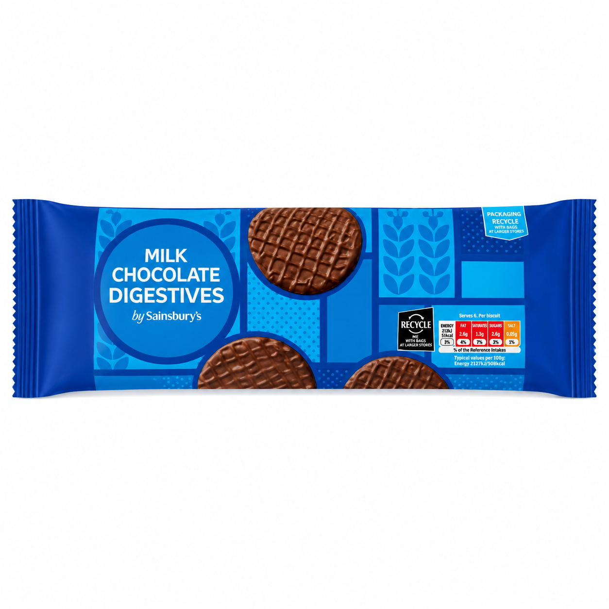 Sainsbury's Milk Chocolate Digestives 300g