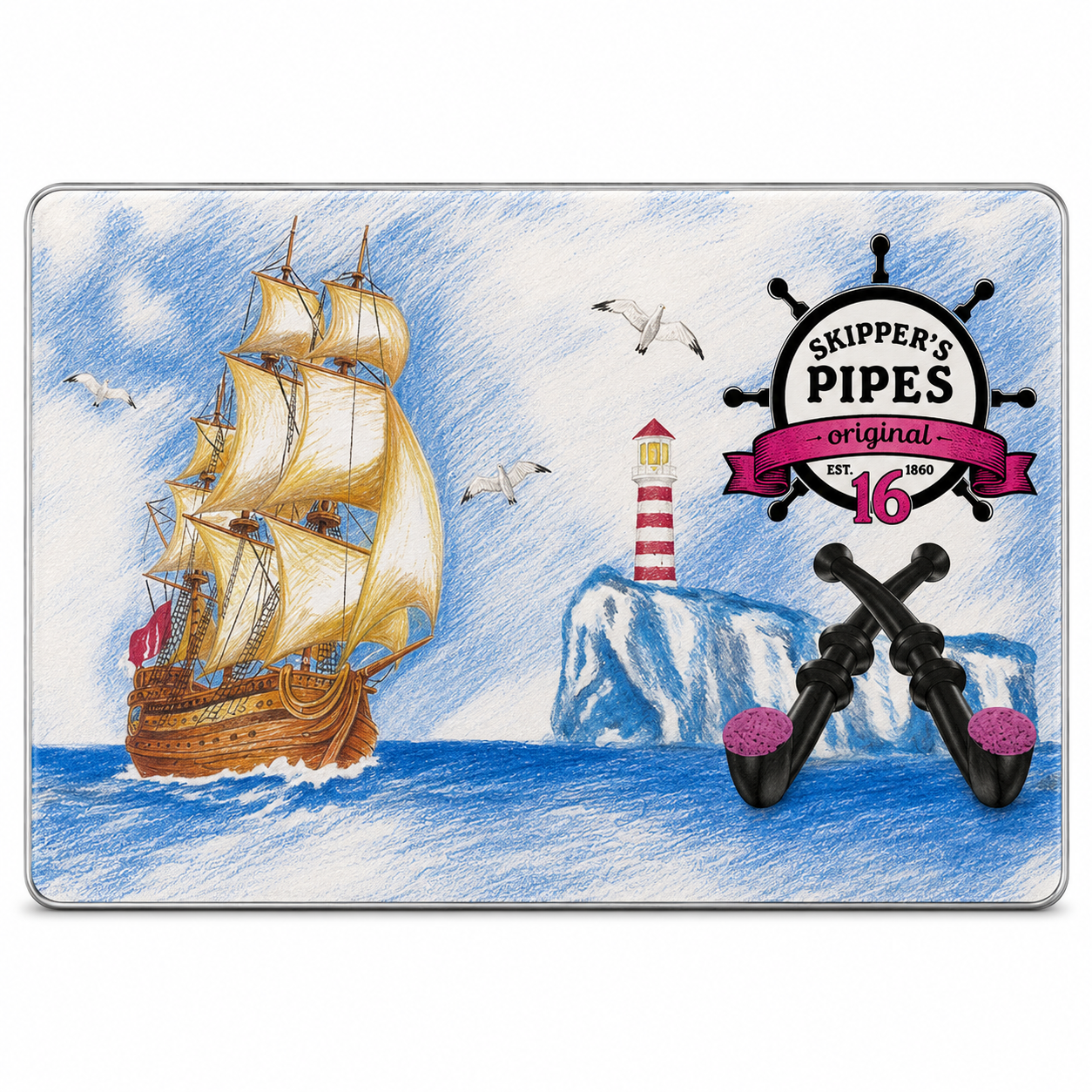 Skippers Liquorice Pipes 16 Pack 272g