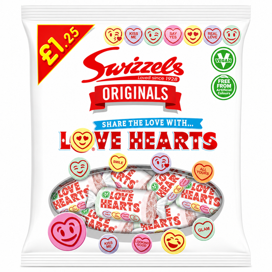 Swizzels Love Hearts 125g