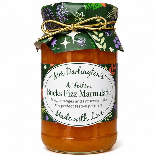 Mrs Darlington's Festive Bucks Fizz Marmalade 340g