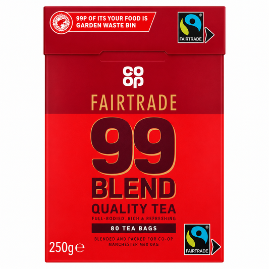 Co-Op Fairtrade 99 Tea 80’s 250g