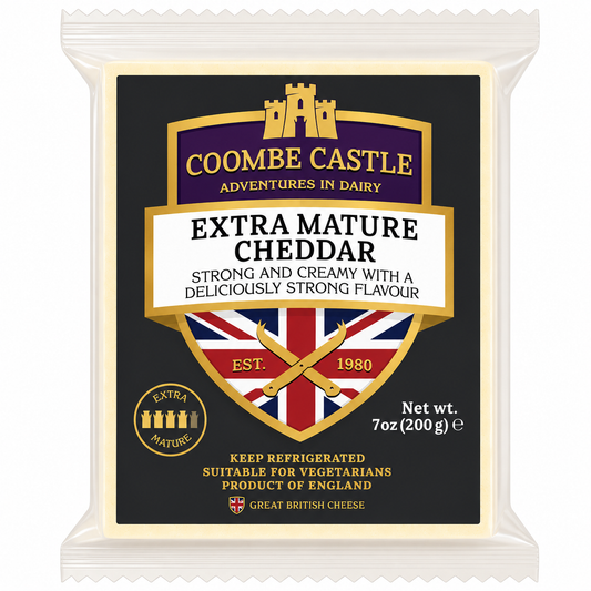 Coombe Castle Extra Mature Cheddar 200g