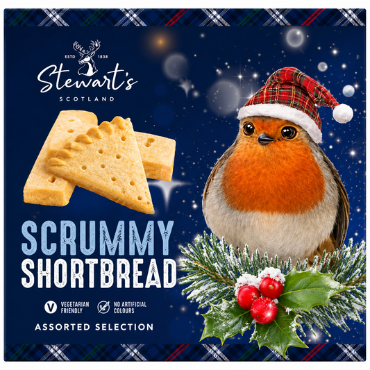 Stewarts Robin Shortbread Carton 360g