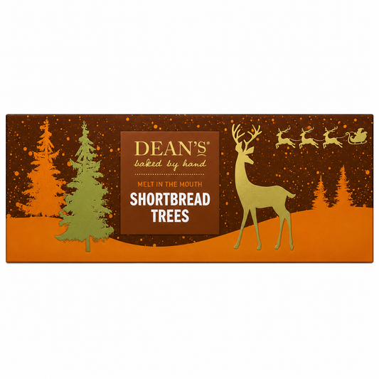 Dean's Sticky Toffee Pudding Shortbread Trees 150g