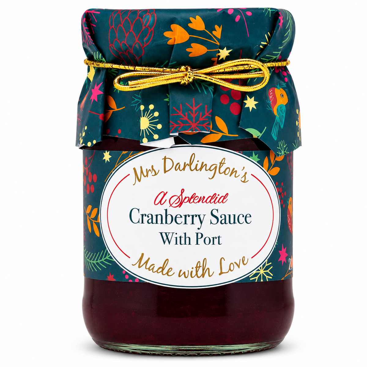 Mrs Darlington's Cranberry Sauce With Port 200g