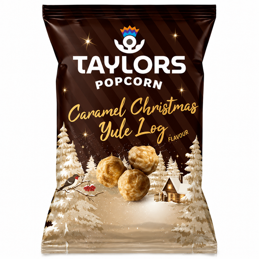 Taylors Caramel Yule Log Popcorn 155g