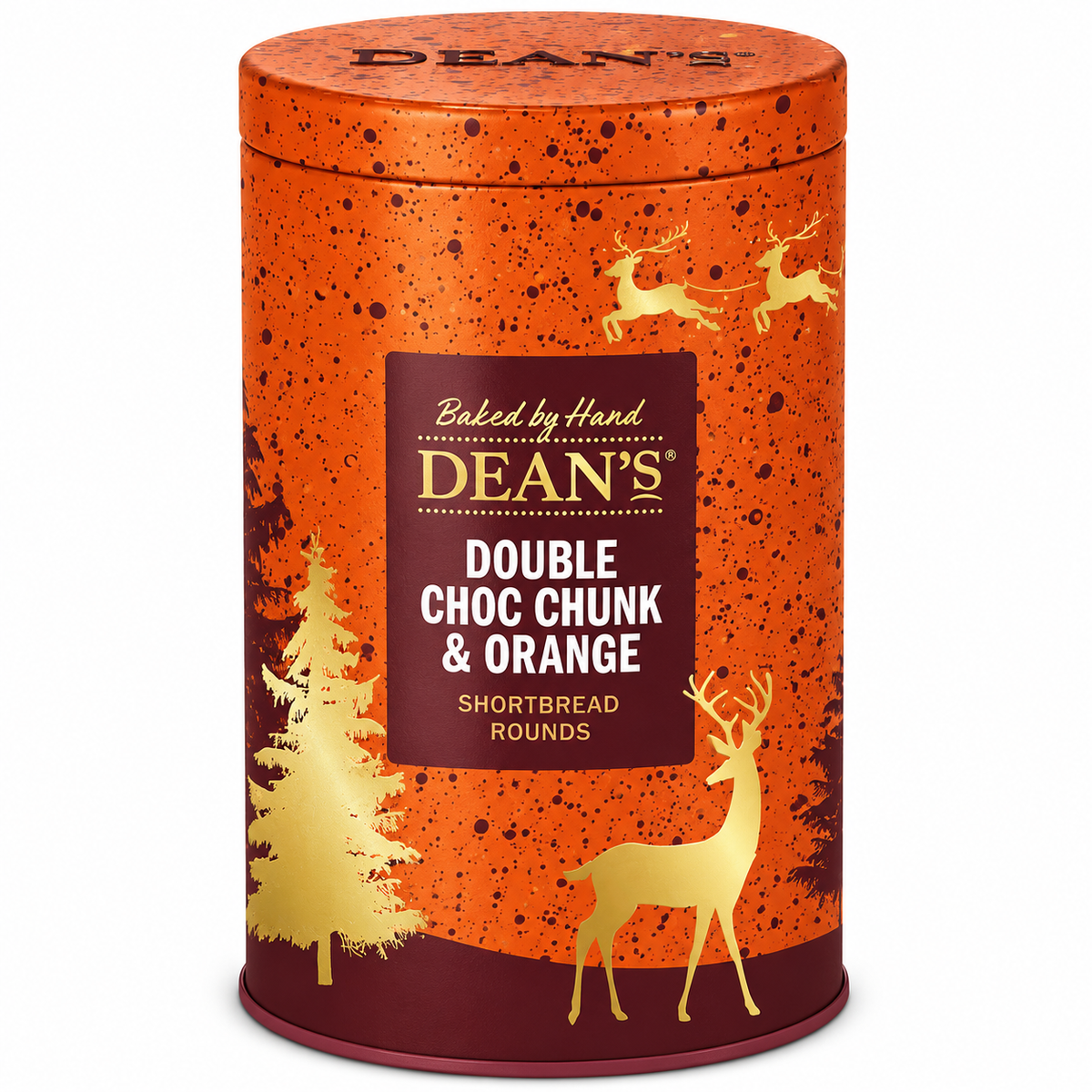 Dean's Double Choc Chunk & Orange Shortbread Rounds 150g