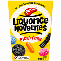 Barratt Liquorice Novelties Carton 400g