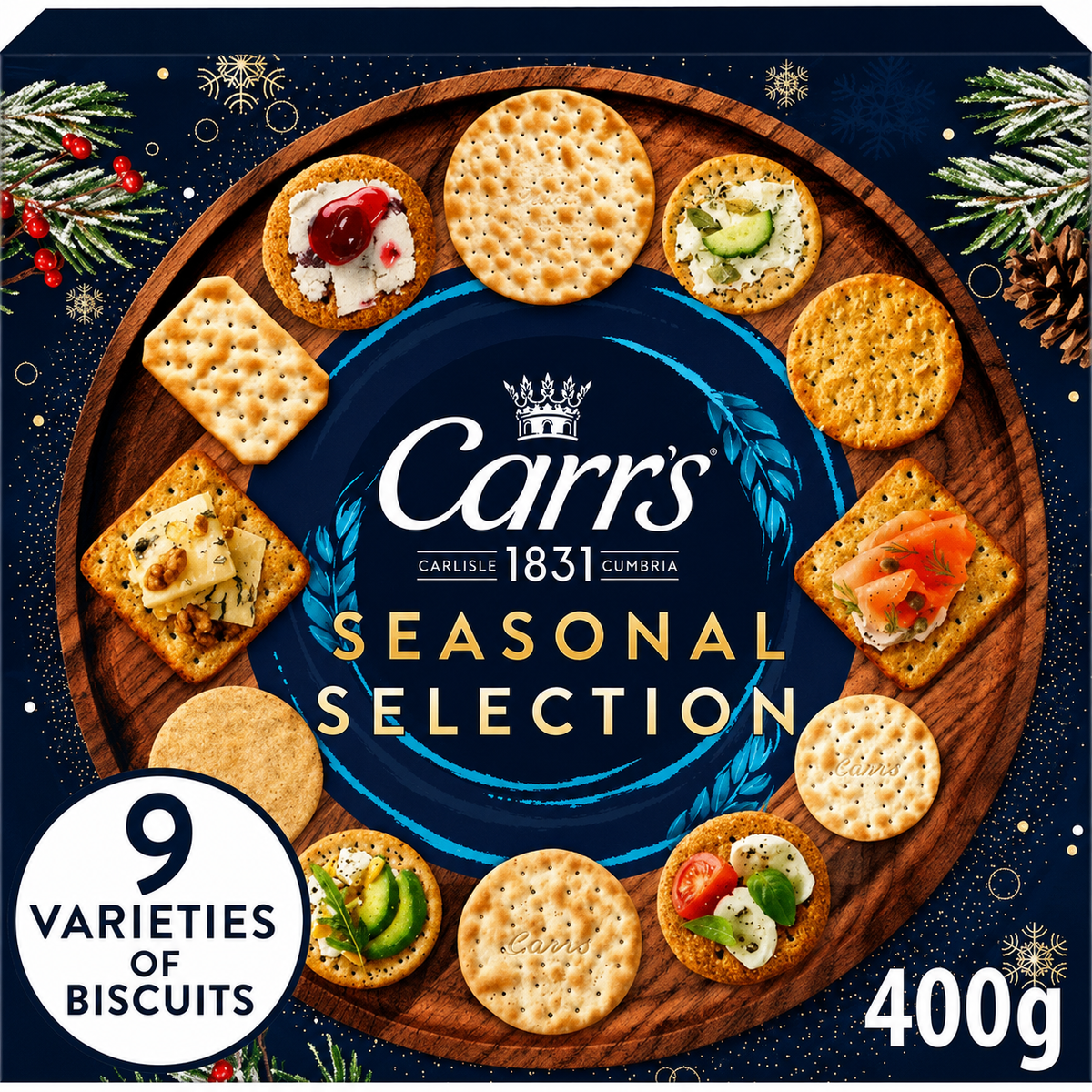 Carrs Crackers Selection 400g