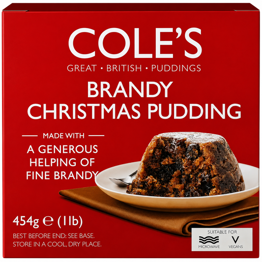 Cole's Brandy Christmas Pudding 454g