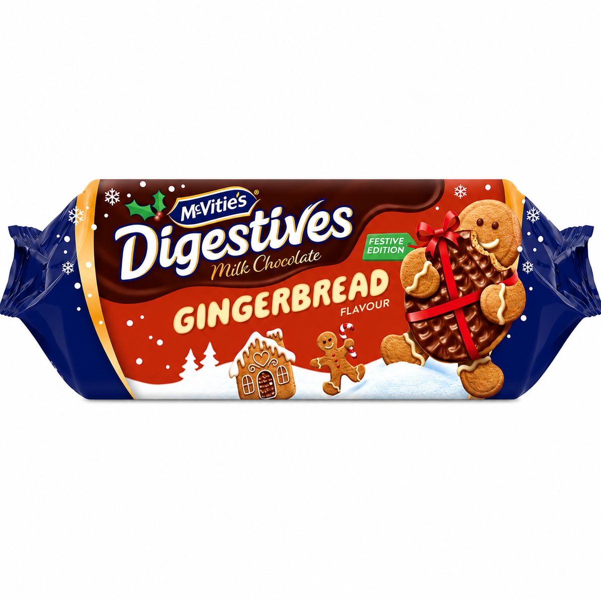 McVitie's Milk Chocolate Digestives Gingerbread 266g