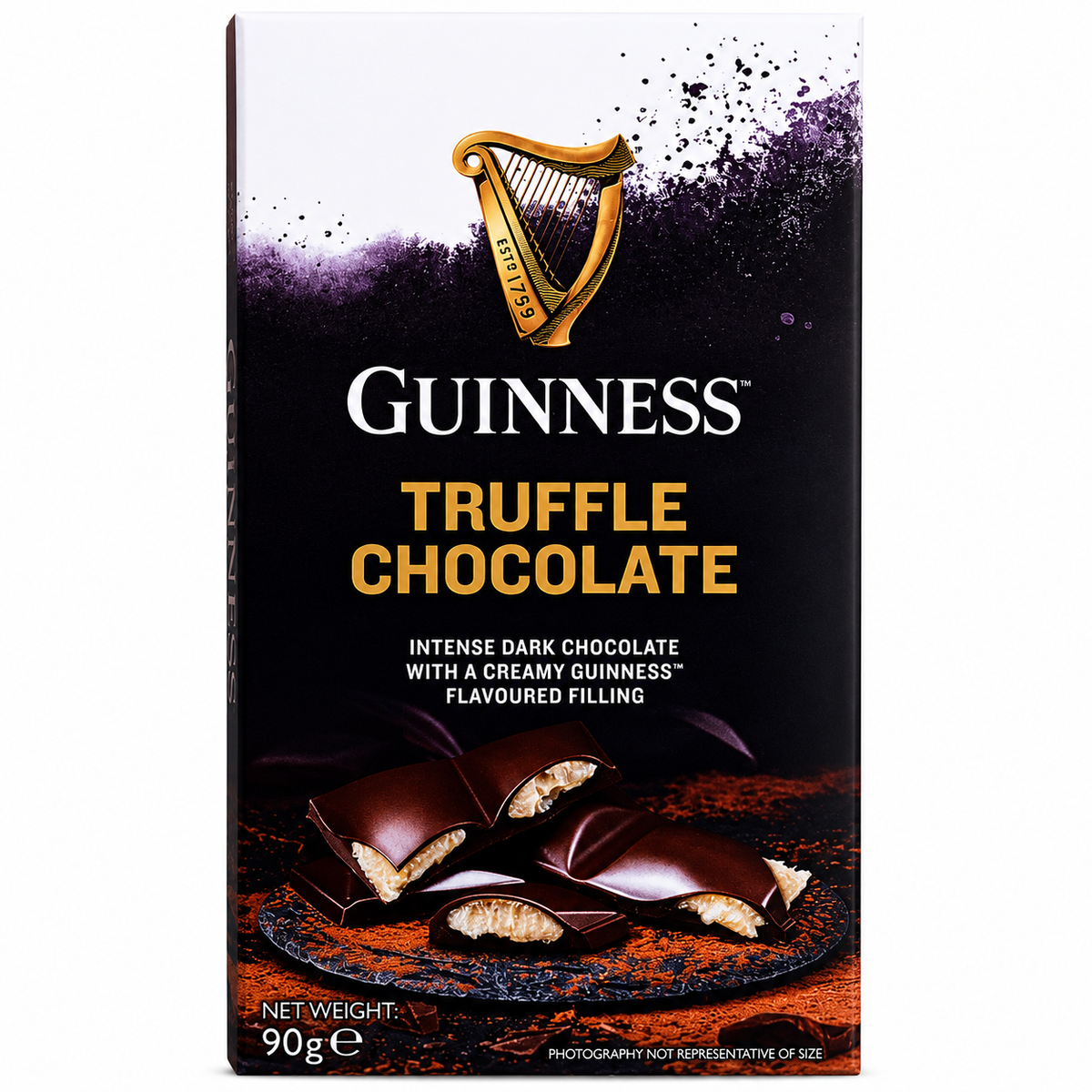 Guinness Truffle Chocolate Bar 90g