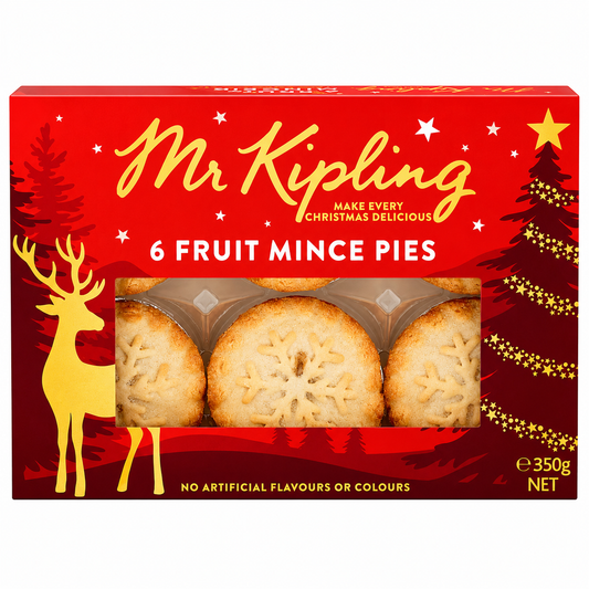 Mr Kipling Mince Pies 6 Pack 350g