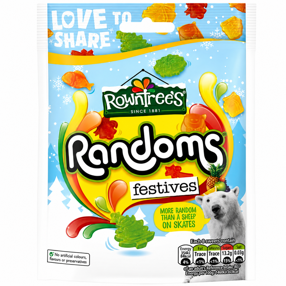 Rowntree's Festive Randoms 130g