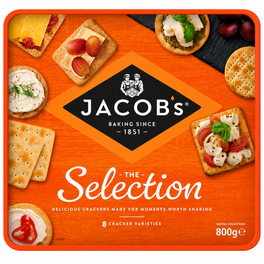 Jacob's Biscuits For Cheese 800g
