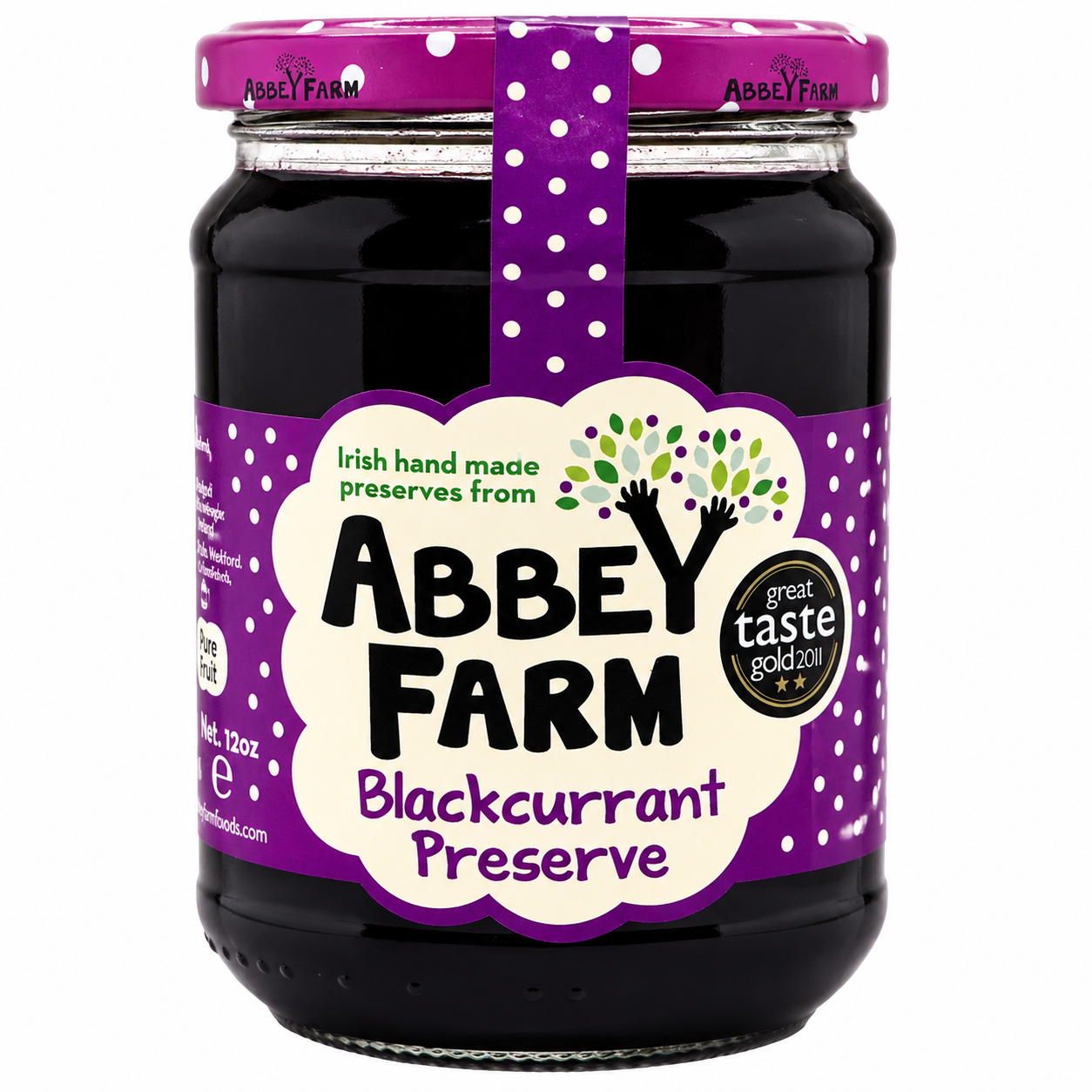 Abbey Farm Blackcurrant Jam 340g