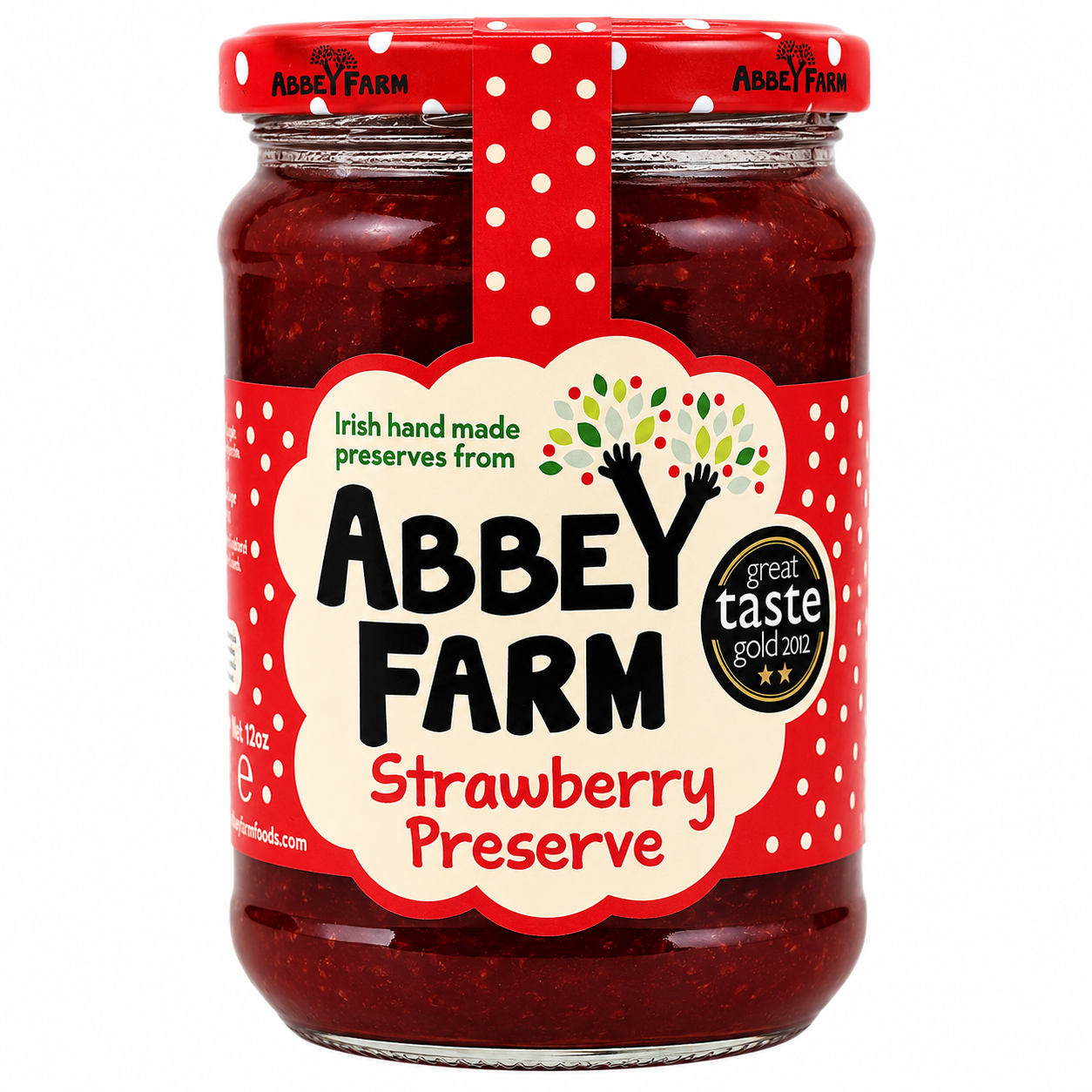 Abbey Farm Strawberry Jam 340g