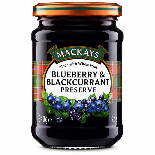 Mackays Blueberry & Blackcurrant Preserve 340g