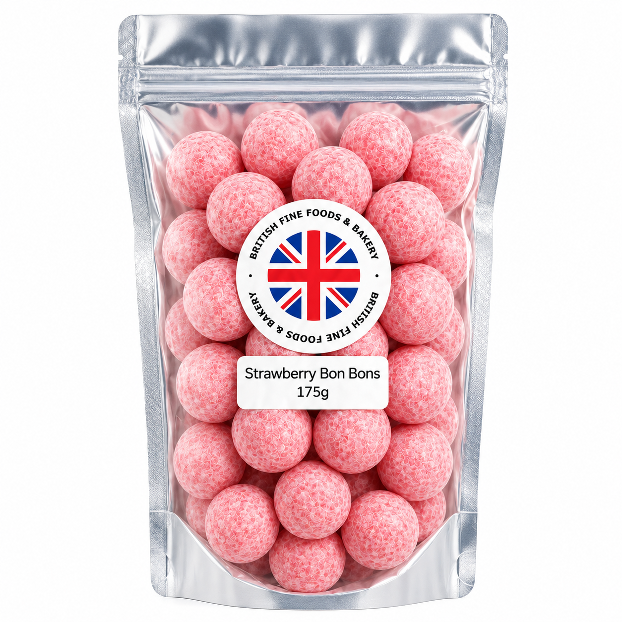 British Fine Foods Strawberry Bon Bons 175g