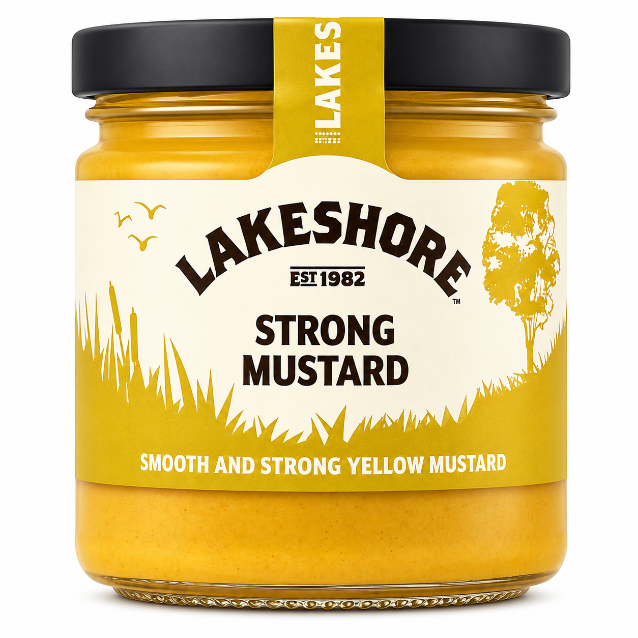 Lakeshore Strong Irish Mustard 200g