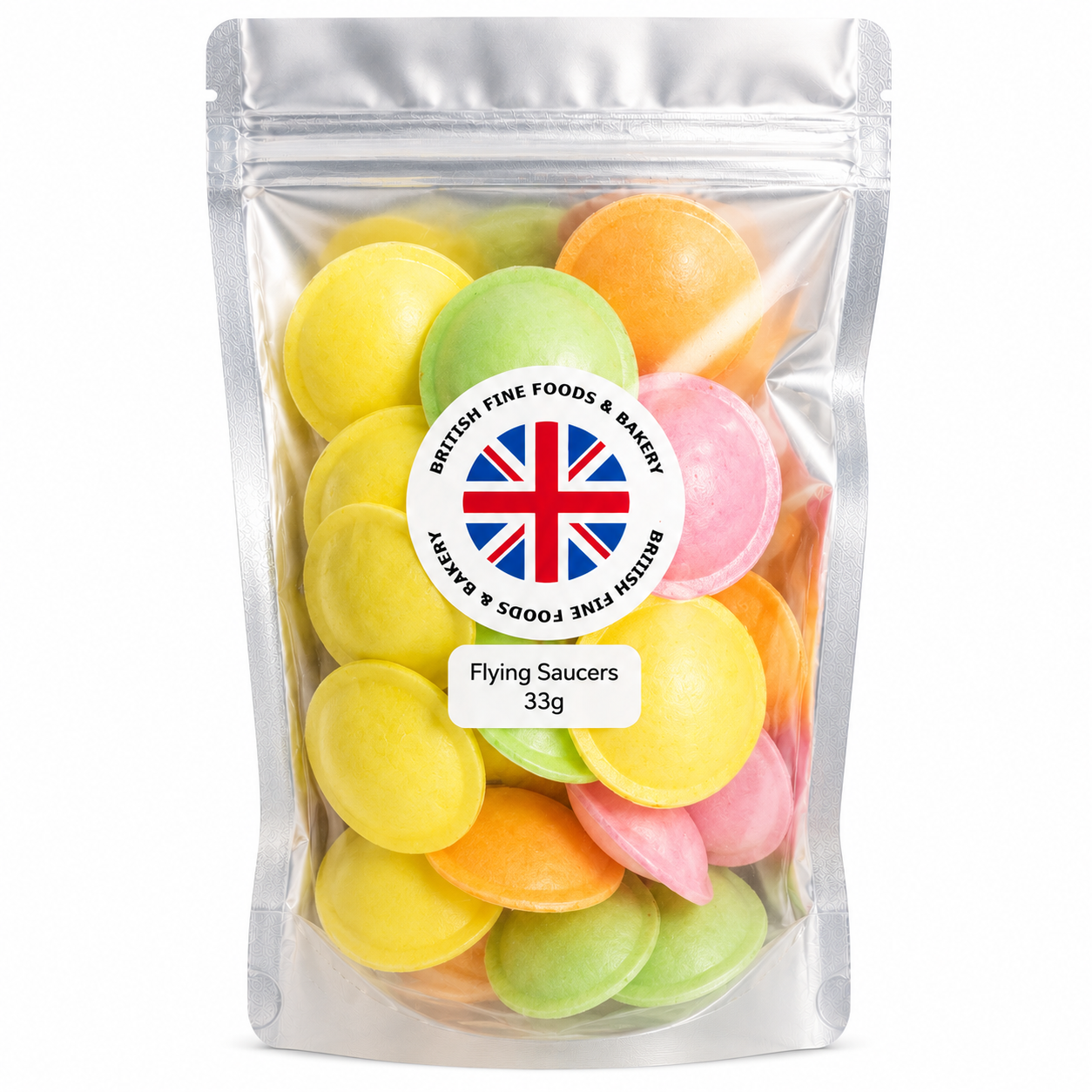 British Fine Foods Flying Saucers 33g