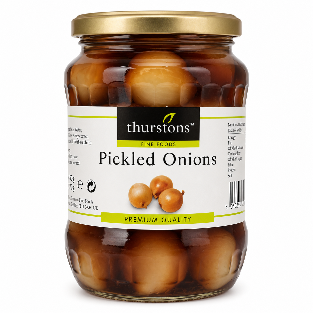 Thurstons Pickled Onions 650g