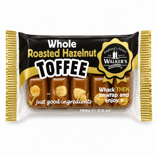Walker's Nonsuch Hazelnut Toffee 100g