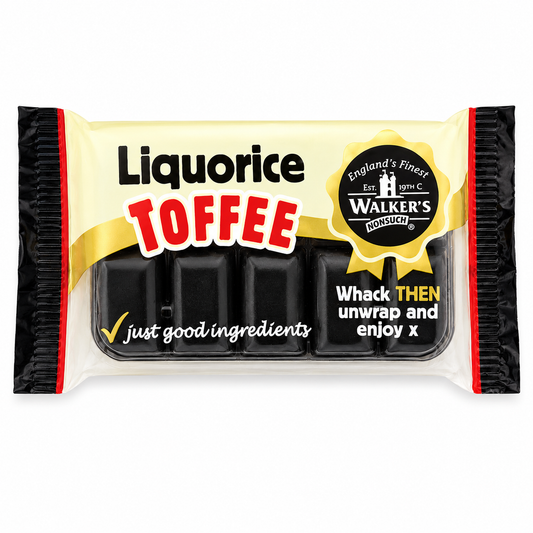 Walker's Nonsuch Liquorice Toffee 100g