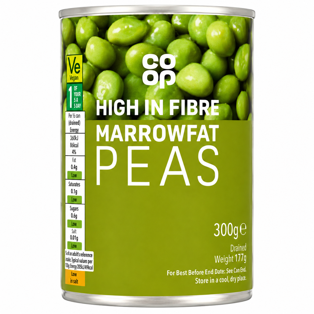 Co-Op Marrowfat Peas 300g