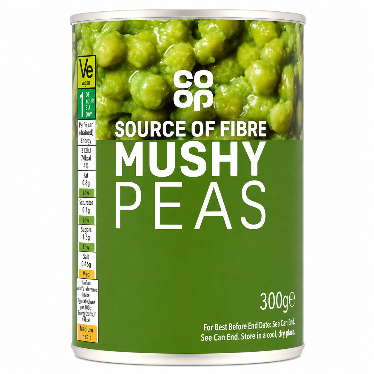 Co-Op Mushy Peas 300g