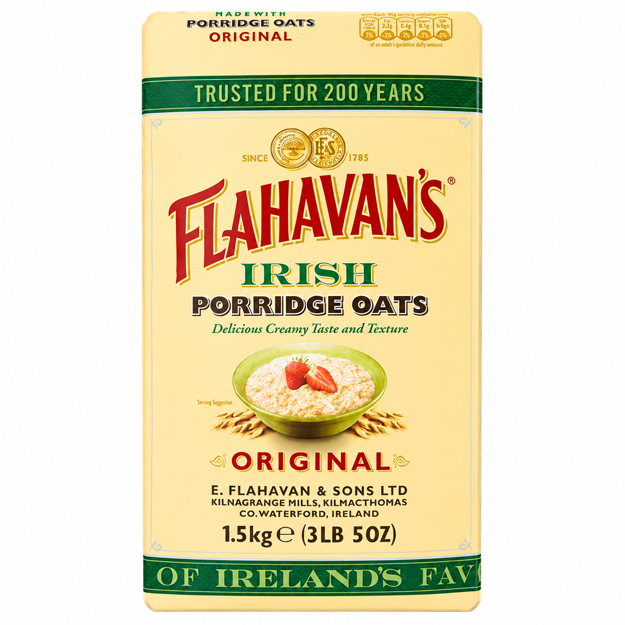 Flahavan's Irish Oats 1.5kg