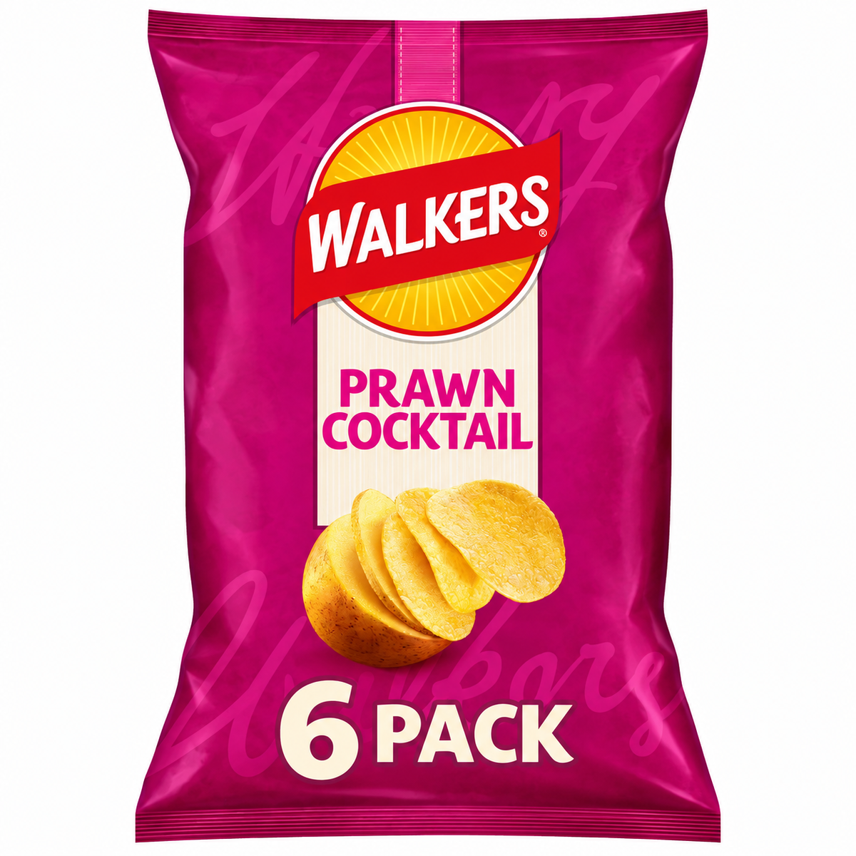 Walker's Prawn Cocktail 6 Pack 150g