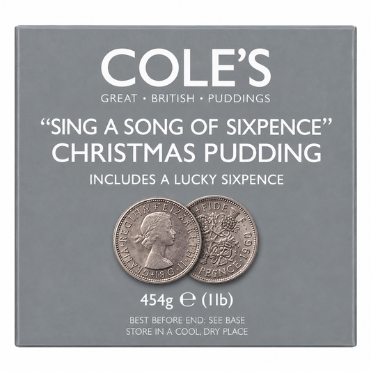 Cole's Sing A Song of Sixpence Christmas Pudding 454g