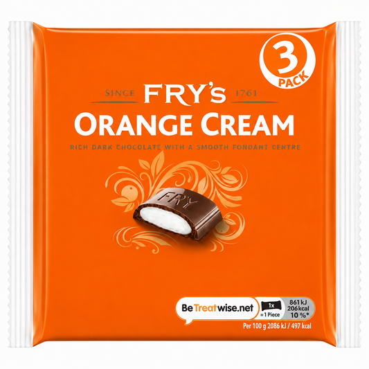 Fry's Orange Cream 3 Pack 147g