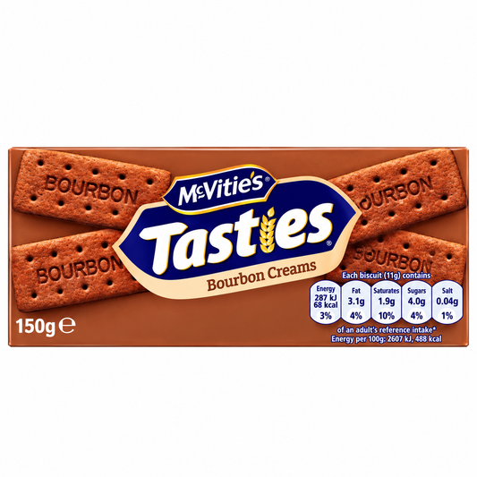 McVitie's Tasties Bourbon Creams 150g