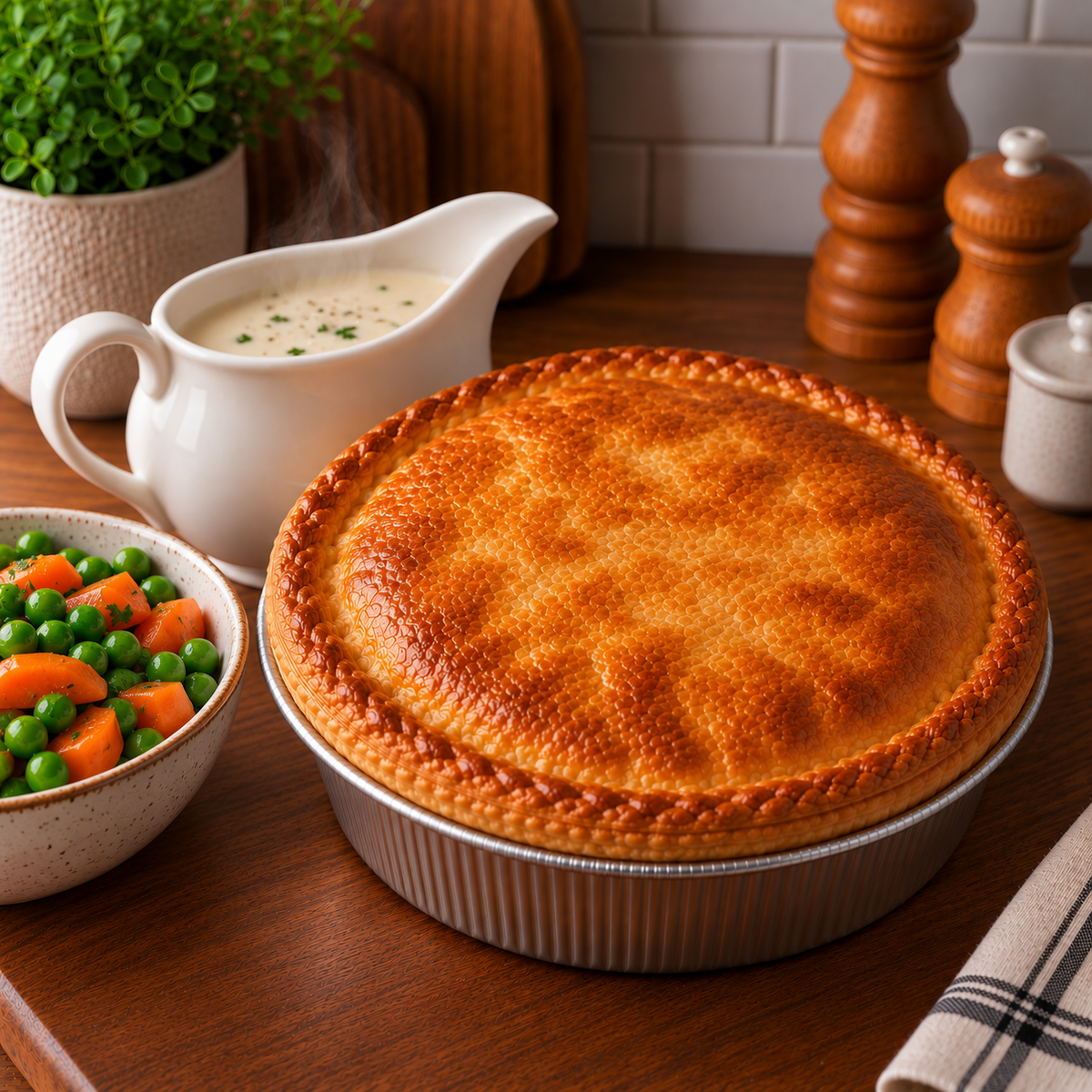 Chicken & Vegetable Pie