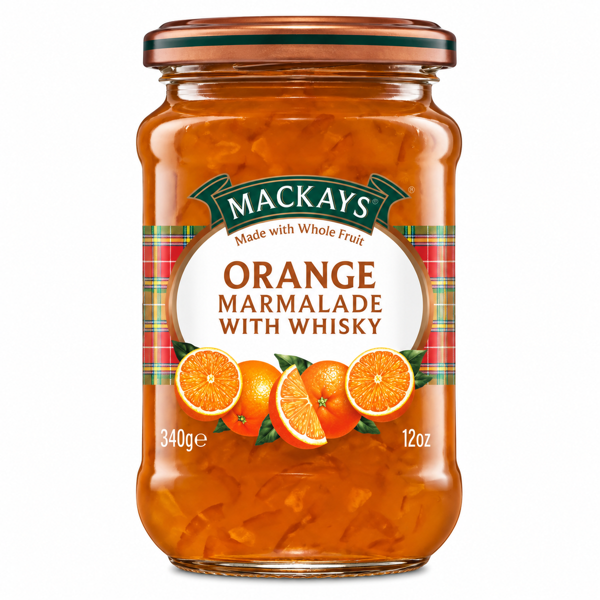 Mackays Orange with Whisky Marmalade 340g