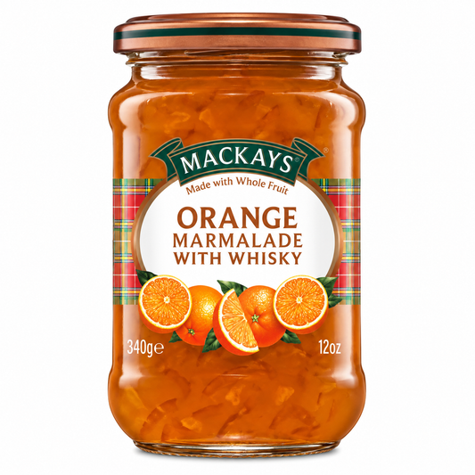 Mackays Orange with Whisky Marmalade 340g