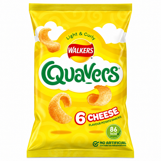 Walker's Quavers 6 Pack 96g