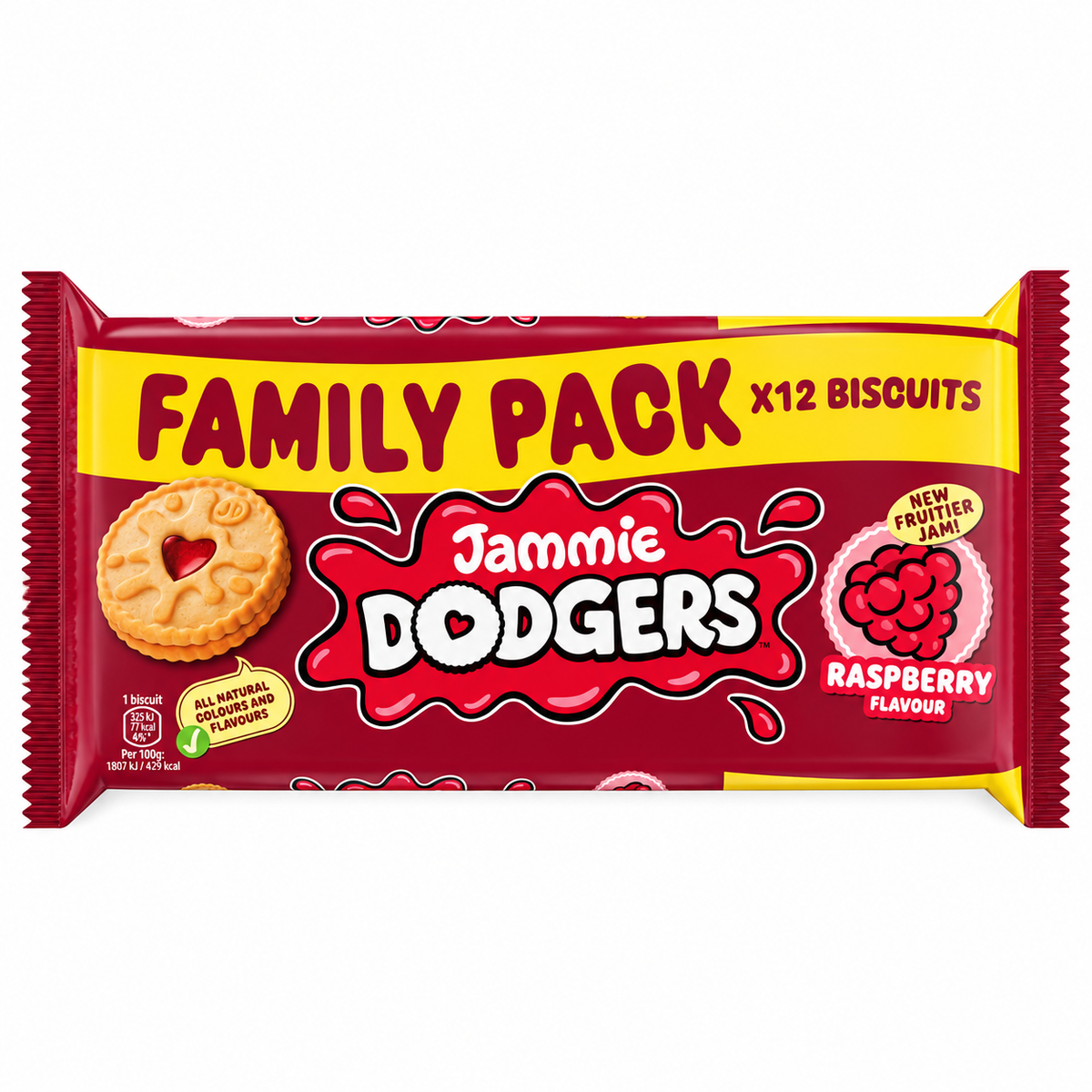 Burton's Jammie Dodgers Family Pack 210g